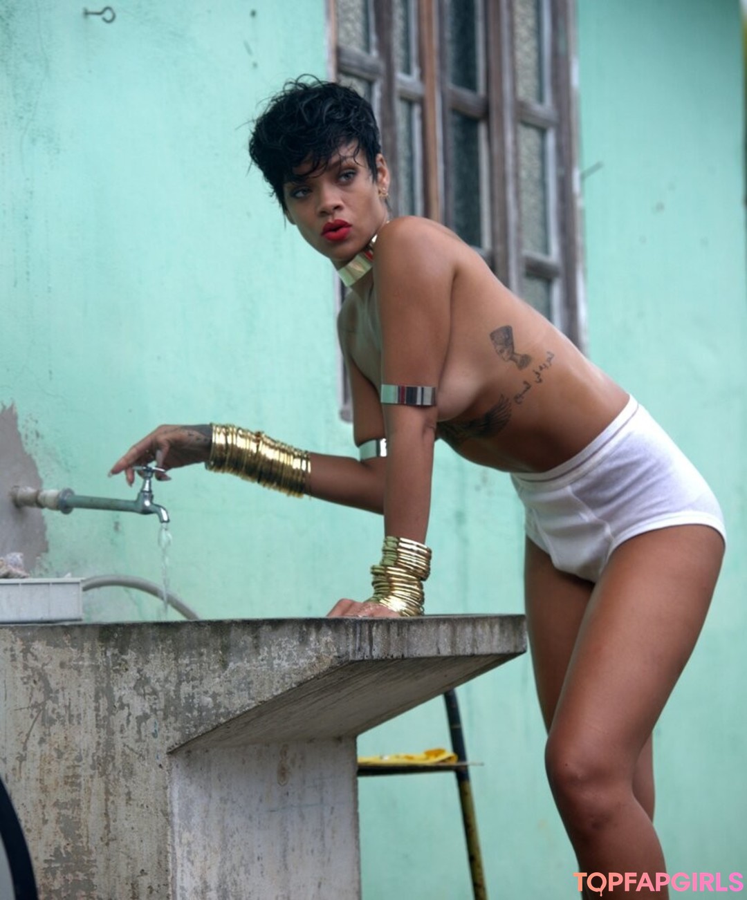 Foto desnuda filtrada de OnlyFans de Rihanna #1341