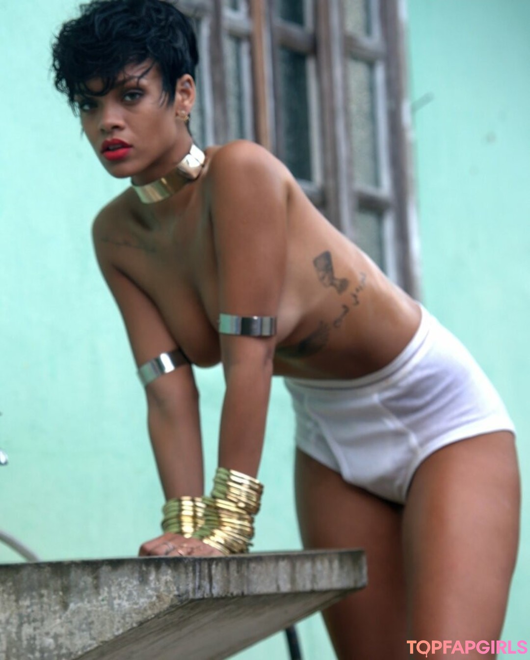 Foto desnuda filtrada de OnlyFans de Rihanna #1483