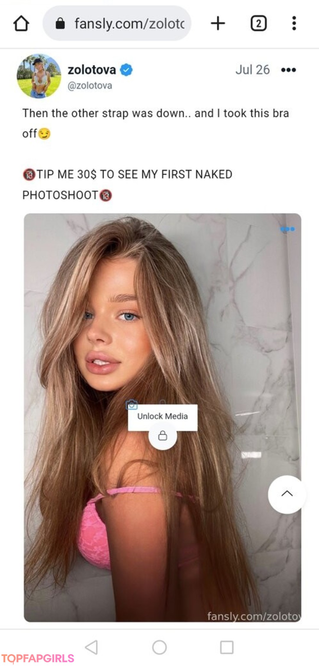 Foto desnuda filtrada de OnlyFans de Zolotovaver #187 Foto desnuda filtrada de OnlyFans de Zolotovaver #187