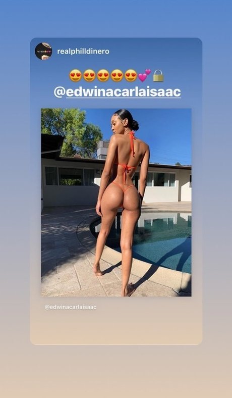 Foto desnuda filtrada de OnlyFans de Edwina Carla Isaacs