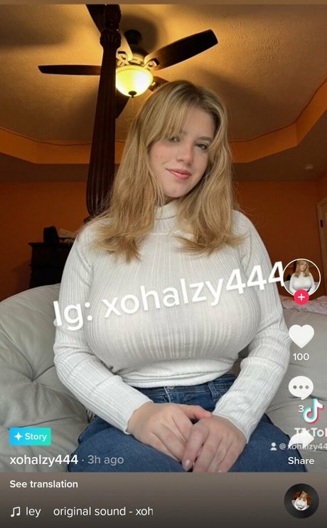Foto desnuda filtrada de OnlyFans de Haley Z