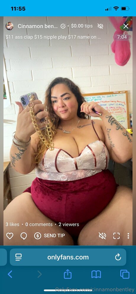 Foto desnuda filtrada de OnlyFans de Cinnamonbentley