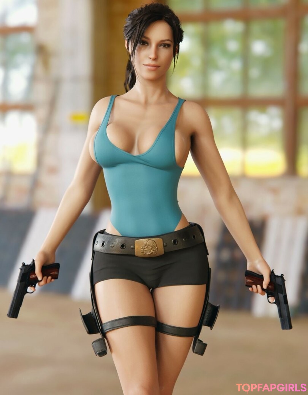 Foto desnuda filtrada de OnlyFans de Tomb Raider Lara Croft #1164
