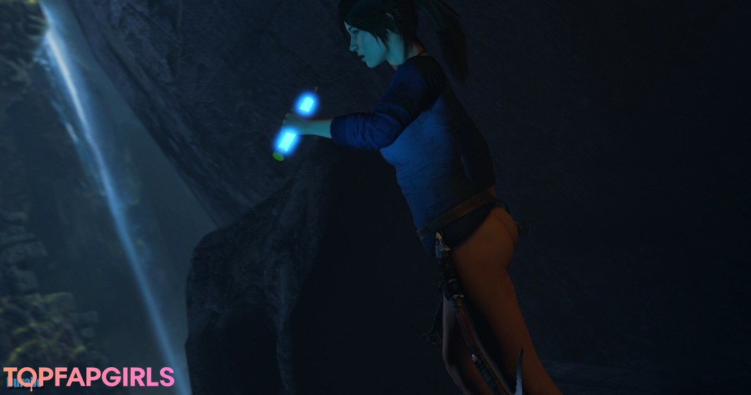 Foto desnuda filtrada de OnlyFans de Tomb Raider Lara Croft #1191