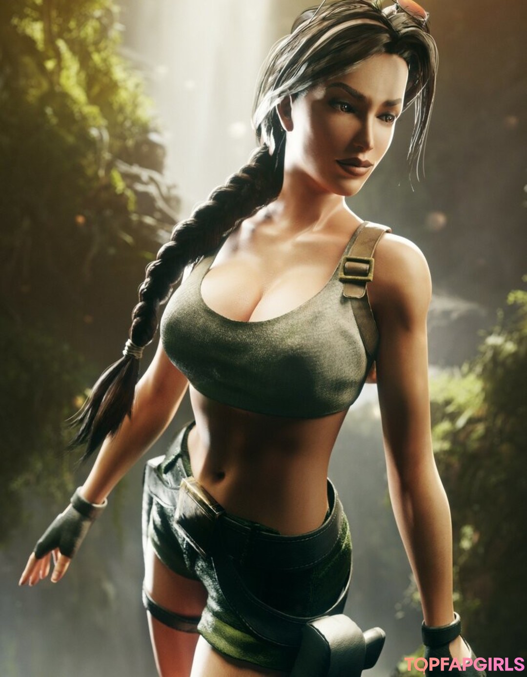 Foto desnuda filtrada de OnlyFans de Tomb Raider Lara Croft #1342