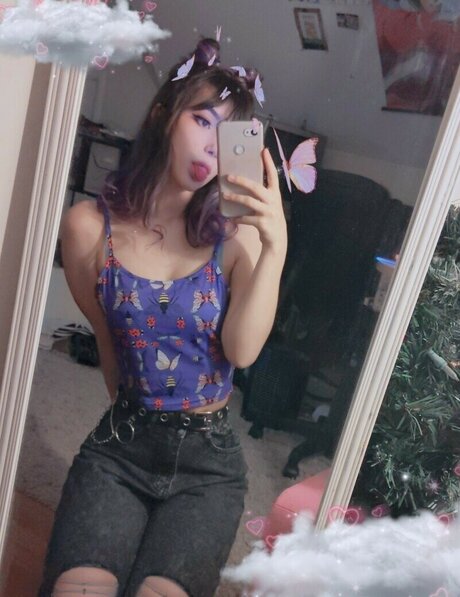 Foto desnuda filtrada de OnlyFans de Faedoll0