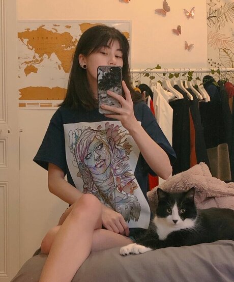 Foto desnuda filtrada de OnlyFans de Path Wei
