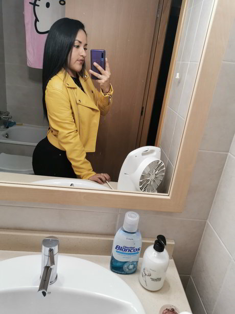 Foto desnuda filtrada de OnlyFans de Andreita 