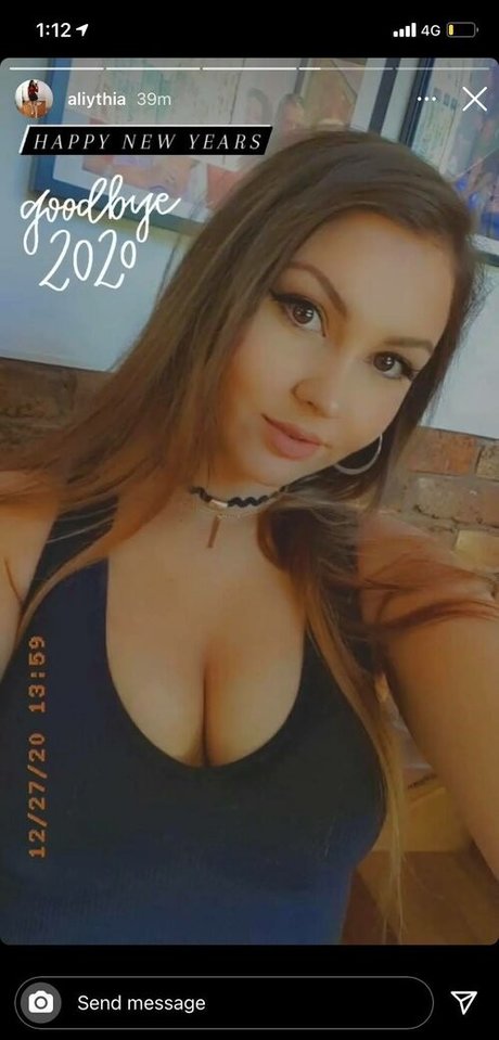 Foto desnuda filtrada de OnlyFans de Aliythia