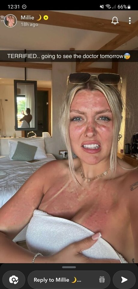 Foto desnuda filtrada de OnlyFans de Milliet25