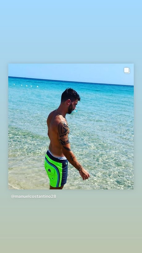 Foto desnuda filtrada de OnlyFans de Manuel Costantino