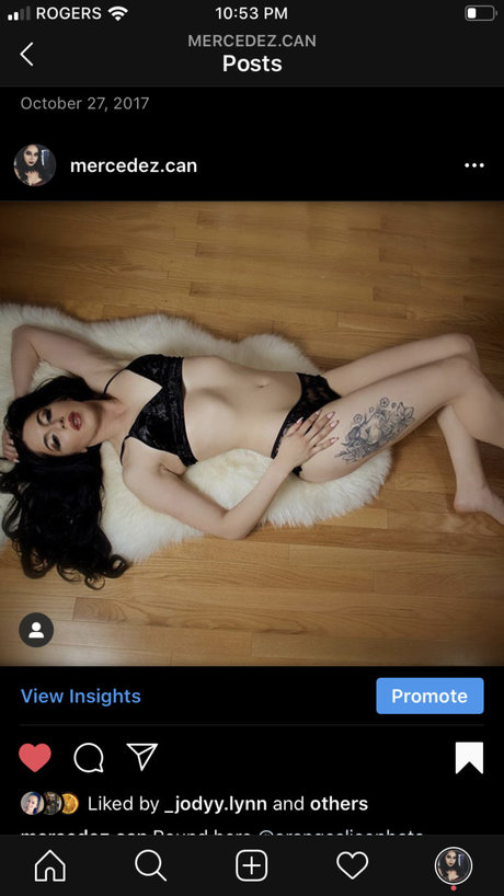 Foto desnuda filtrada de OnlyFans de Mercedez