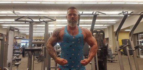 Foto desnuda filtrada de OnlyFans de Muscledad84