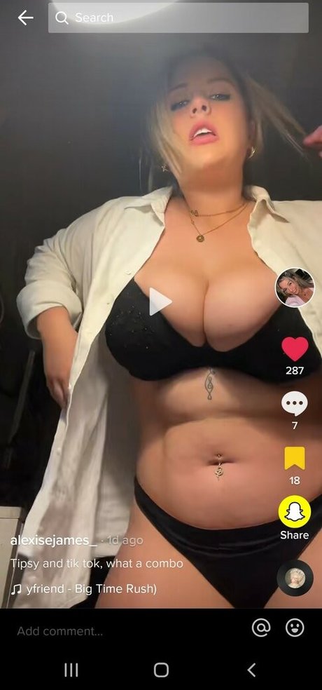 Foto desnuda filtrada de OnlyFans de Alexisejames