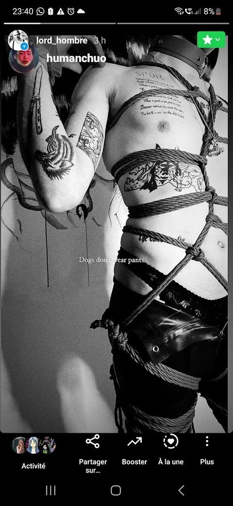Foto desnuda filtrada de OnlyFans de Straighttobottom