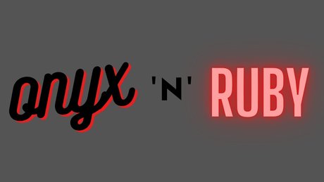 Foto desnuda filtrada de OnlyFans de Onyx Ampamp Ruby