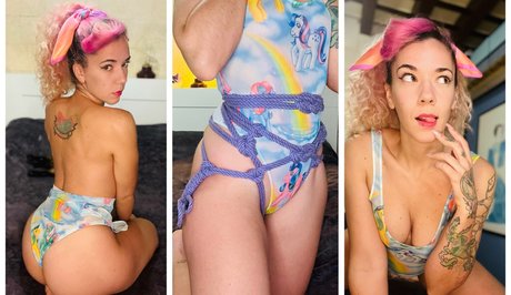 Foto desnuda filtrada de OnlyFans de Shibari Babe
