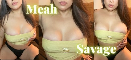 Foto desnuda filtrada de OnlyFans de Meah Savage