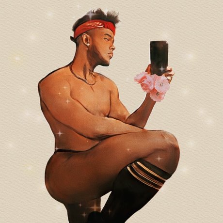 Foto desnuda filtrada de OnlyFans de Caramelo Latino X
