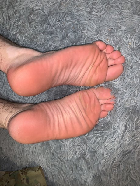 Foto desnuda filtrada de OnlyFans de Military Feet
