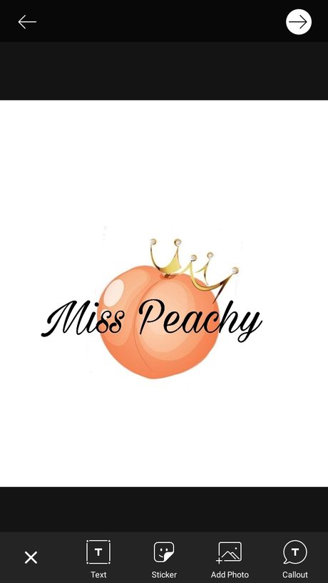 Foto desnuda filtrada de OnlyFans de Miss Peachy