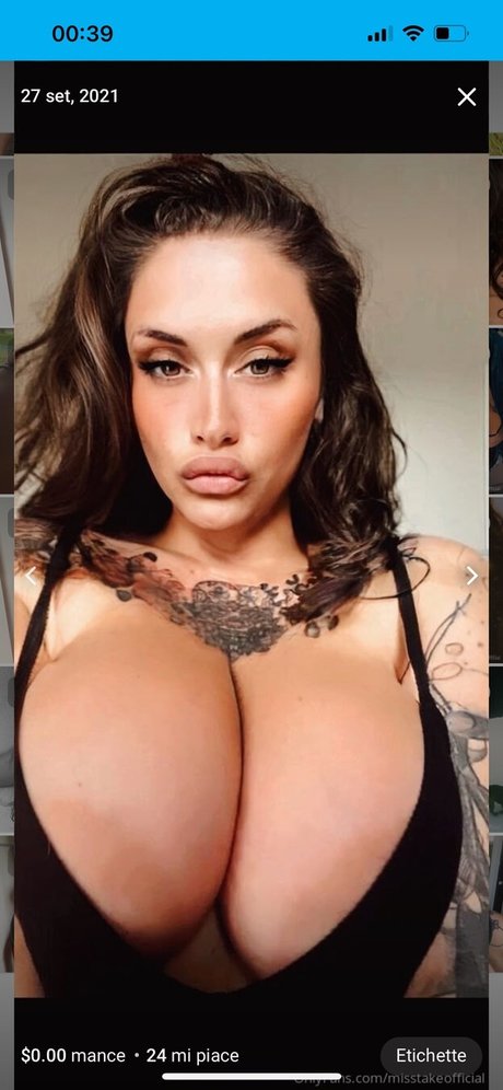 Foto desnuda filtrada de OnlyFans de Misstake Official
