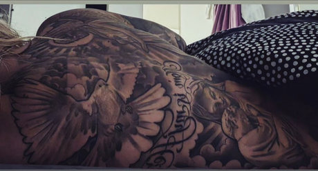 Foto desnuda filtrada de OnlyFans de Inkedmami 