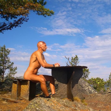 Naked Viking Of Norway