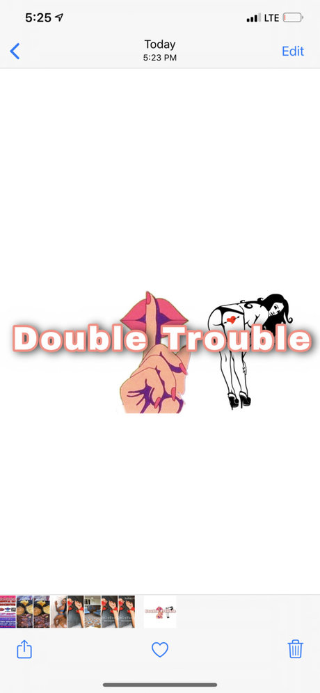 Foto desnuda filtrada de OnlyFans de Doubletrouble