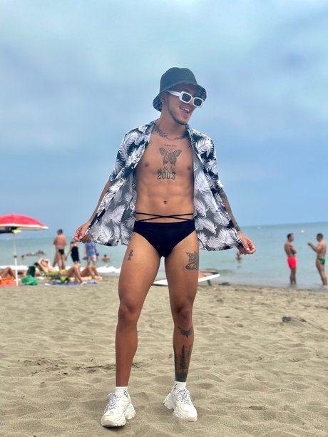 Foto desnuda filtrada de OnlyFans de Cristian Alejandro Barreto Ramos