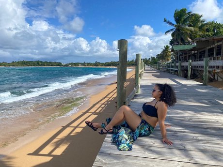 Foto desnuda filtrada de OnlyFans de Caribbean Queen 
