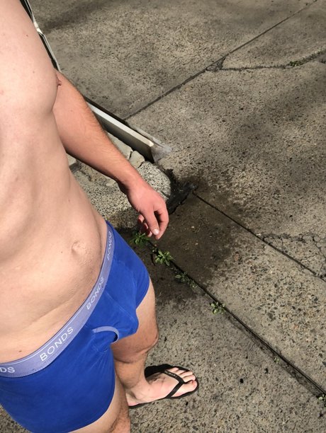 Foto desnuda filtrada de OnlyFans de Aussie Gay Truckie