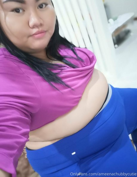 Foto desnuda filtrada de OnlyFans de Ameenachubbycutie
