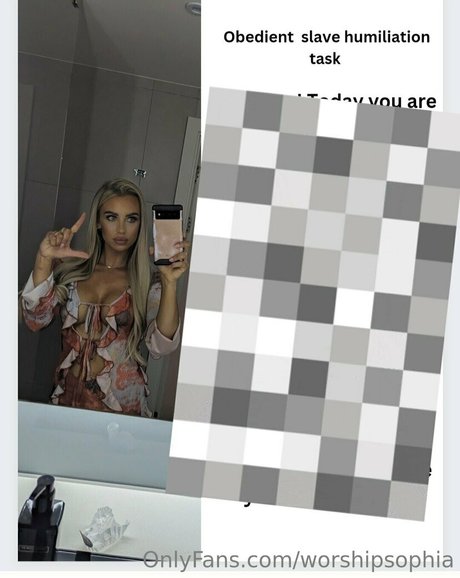 Foto desnuda filtrada de OnlyFans de Worshipsophia