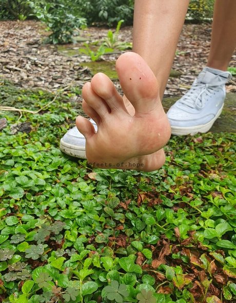 Foto desnuda filtrada de OnlyFans de Hopefeet