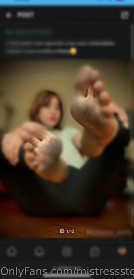 Foto desnuda filtrada de OnlyFans de Mistressstefy
