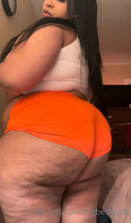 Foto desnuda filtrada de OnlyFans de Bigbellyjudy