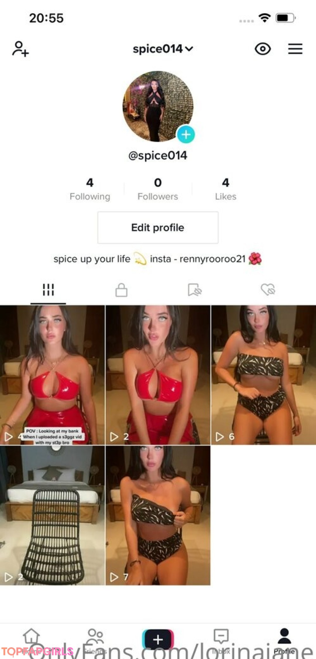 Foto desnuda filtrada de OnlyFans de Lorinajane #1385