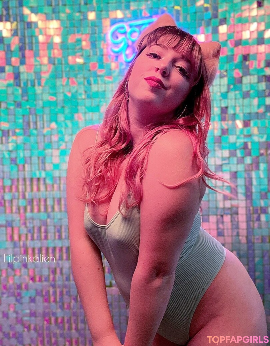 Foto desnuda filtrada de OnlyFans de Lilpinkalien #1471