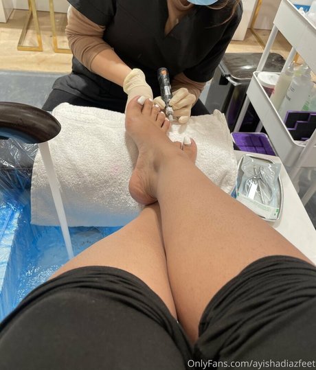 Foto desnuda filtrada de OnlyFans de Ayishadiazfeet