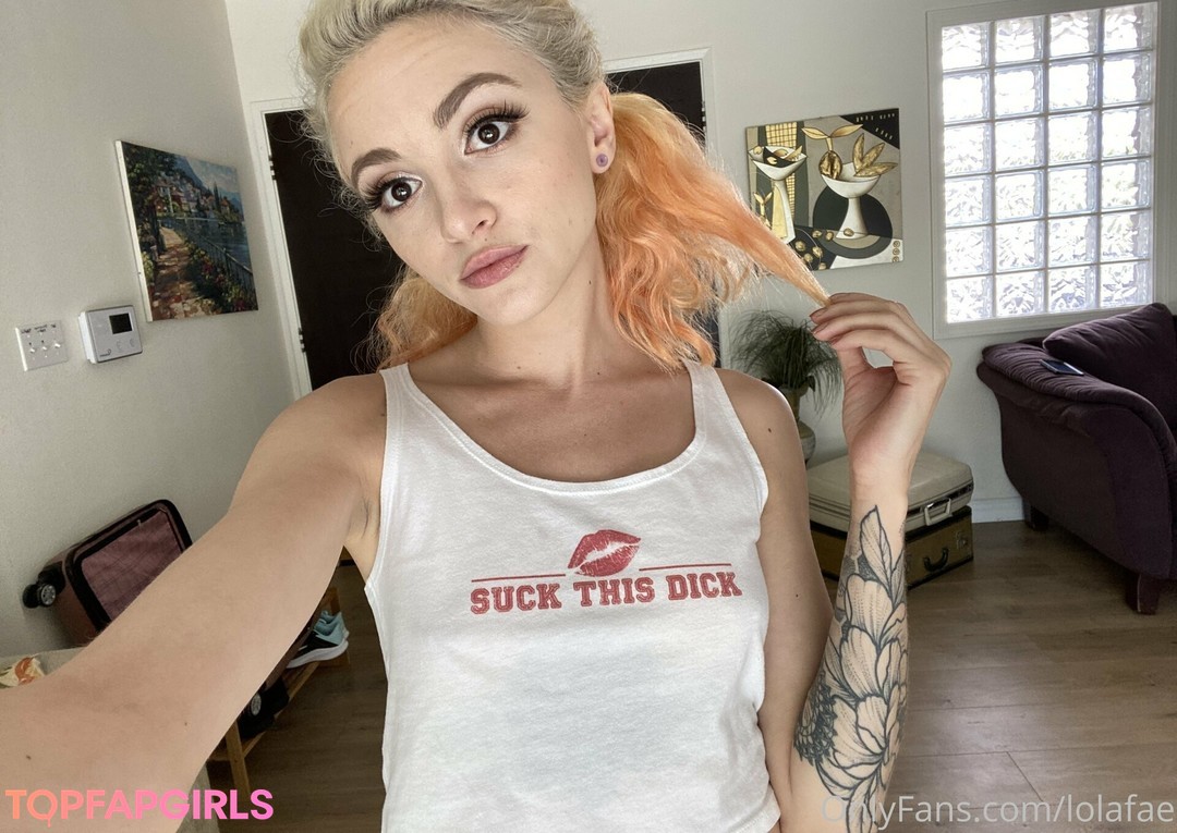 Foto desnuda filtrada de OnlyFans de Lola Fae #1525