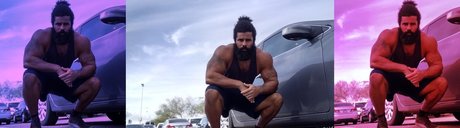Foto desnuda filtrada de OnlyFans de Samson Biggz Free