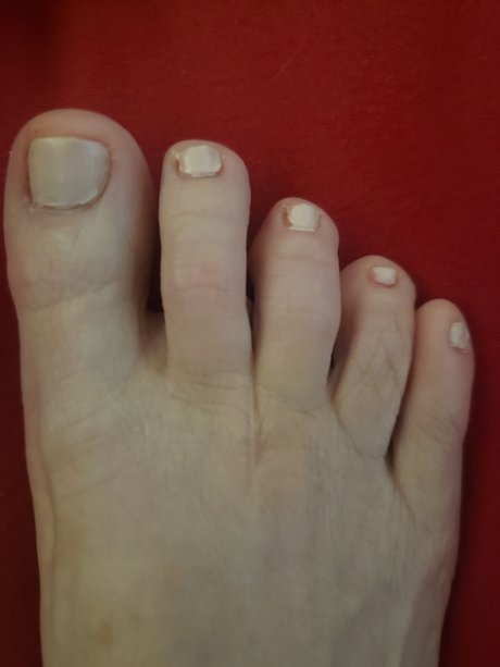 Foto desnuda filtrada de OnlyFans de Sweetfeet