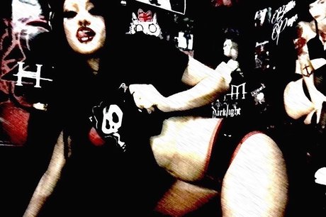 Foto desnuda filtrada de OnlyFans de Vampire Vixen