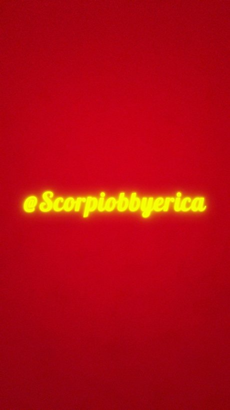 Foto desnuda filtrada de OnlyFans de Scorpiobbyerica