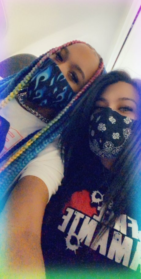 Foto desnuda filtrada de OnlyFans de Diamante And Kiera Hogan
