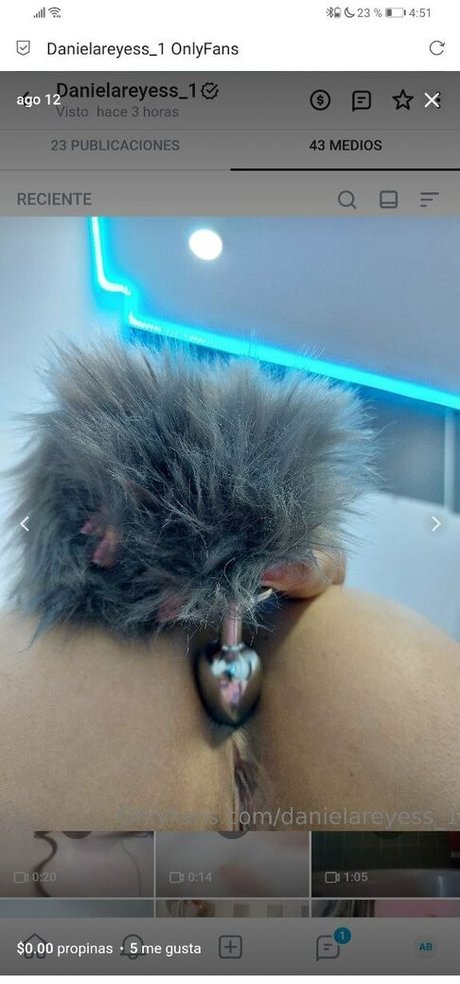 Foto desnuda filtrada de OnlyFans de Danielareyess1