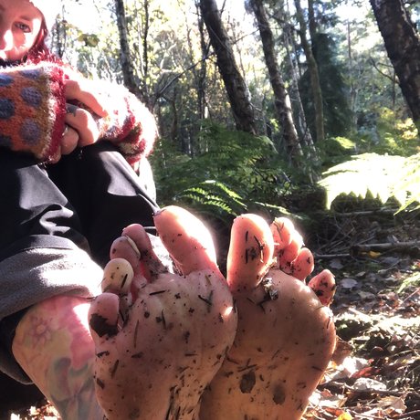 Foto desnuda filtrada de OnlyFans de Trunaturefeet