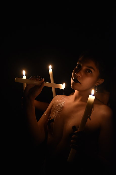 Foto desnuda filtrada de OnlyFans de Angela Jazmn Prez