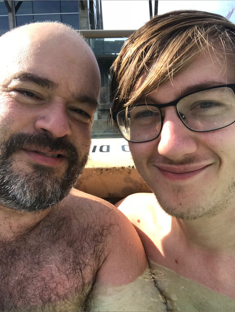 Foto desnuda filtrada de OnlyFans de Sexy Texas Daddy